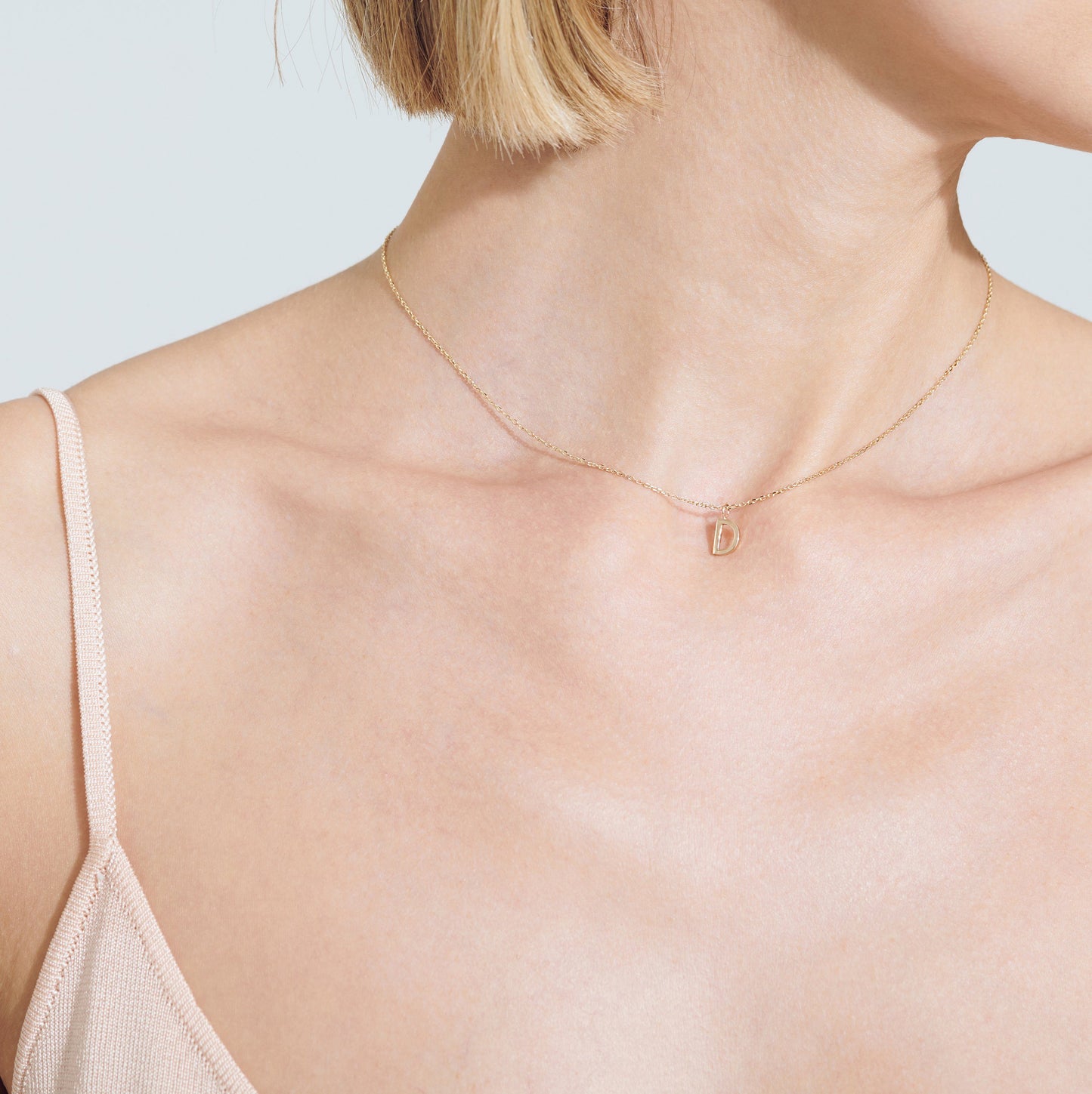 Manhattan Initial Pendant Necklace