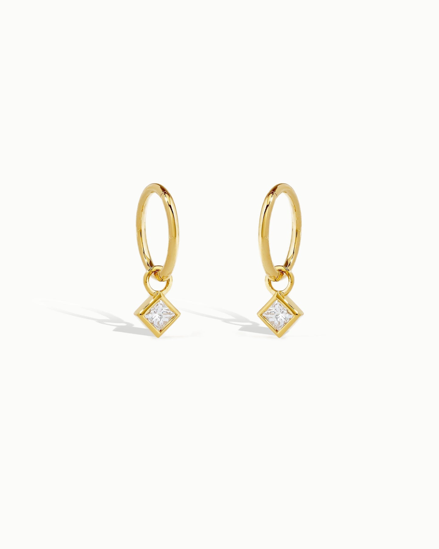 Saint Tropez Diamond Petite Hoop Earrings