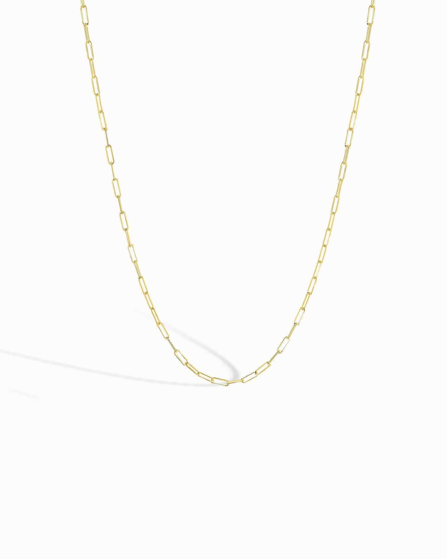 London Dainty Paperclip Luxe Necklace (Limited Time Offer)