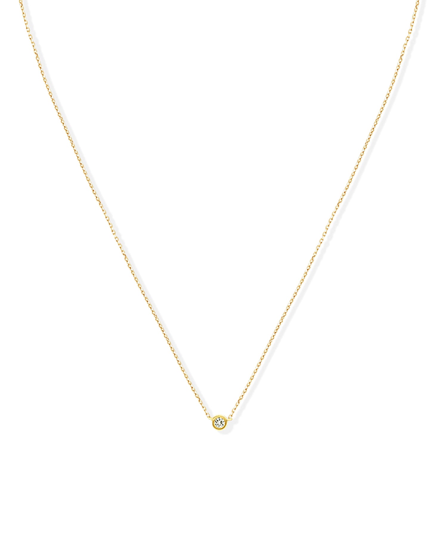 Soleil No. 1 Diamond Pendant Necklace