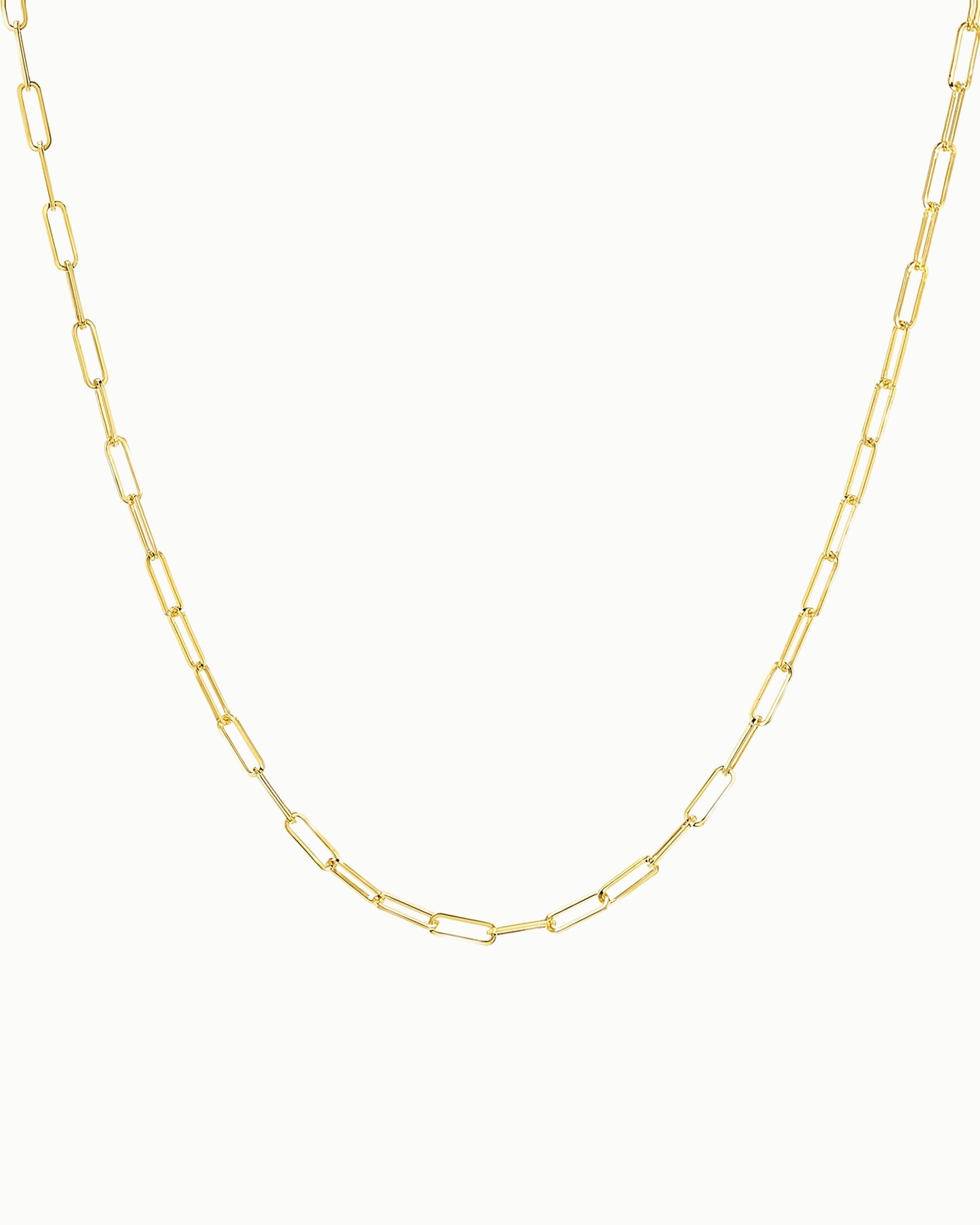 London Dainty Paperclip Luxe Necklace (Limited Time Offer)