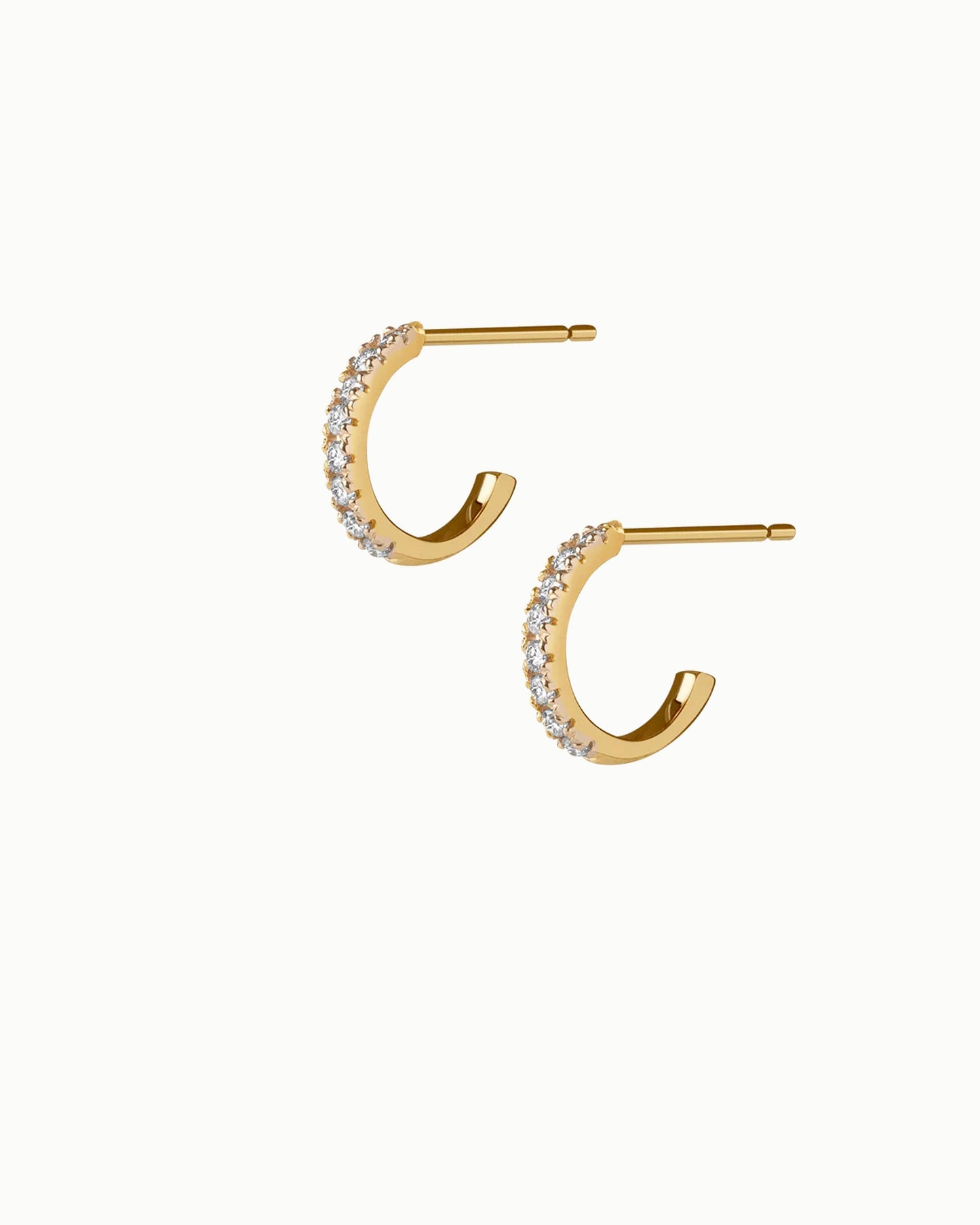 La La Land Diamond Hoop Earrings No. 1
