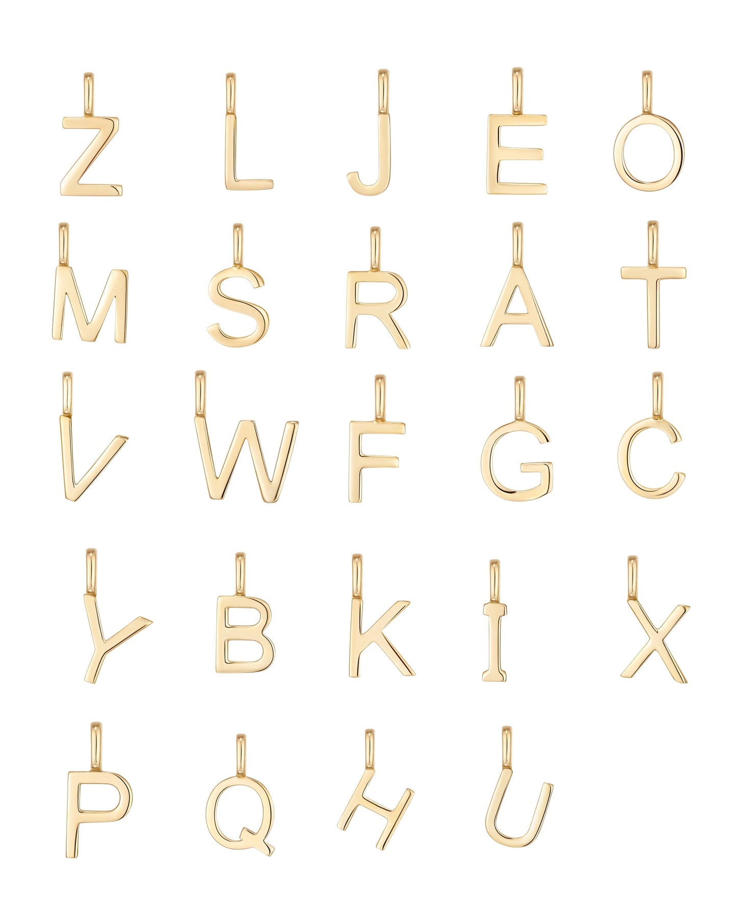 Manhattan Initial Pendant Necklace