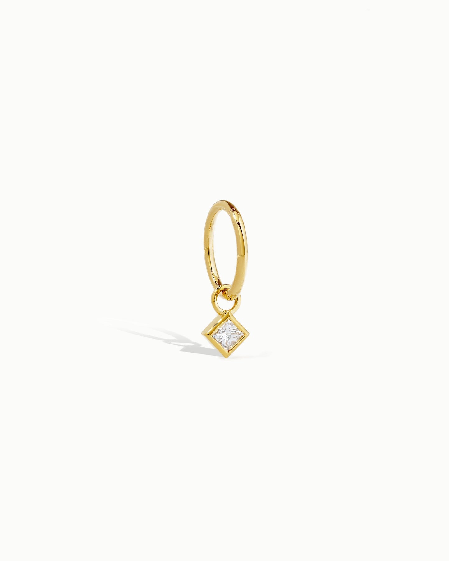 Saint Tropez Diamond Petite Hoop Earrings