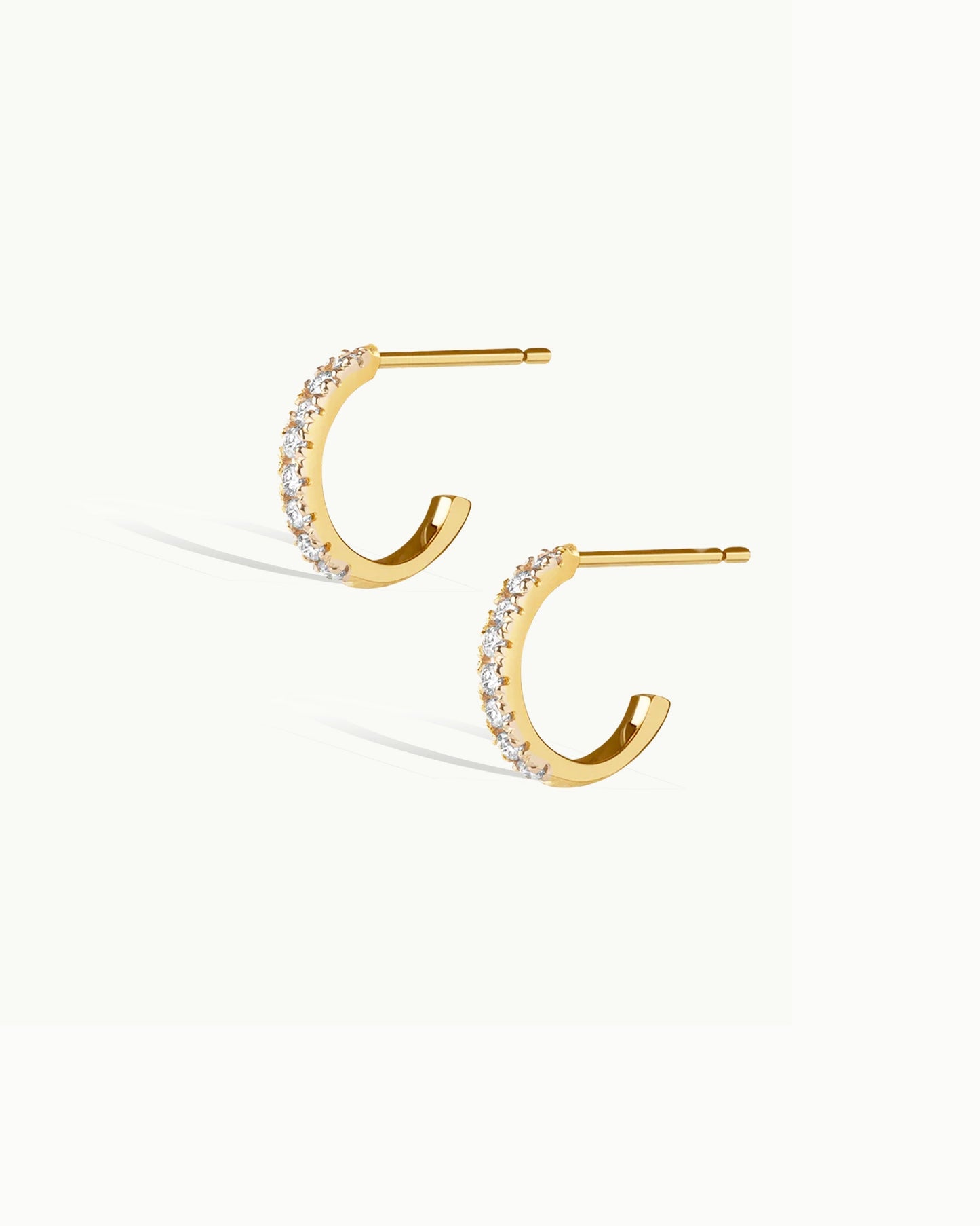 La La Land Diamond Hoop Earrings No. 1