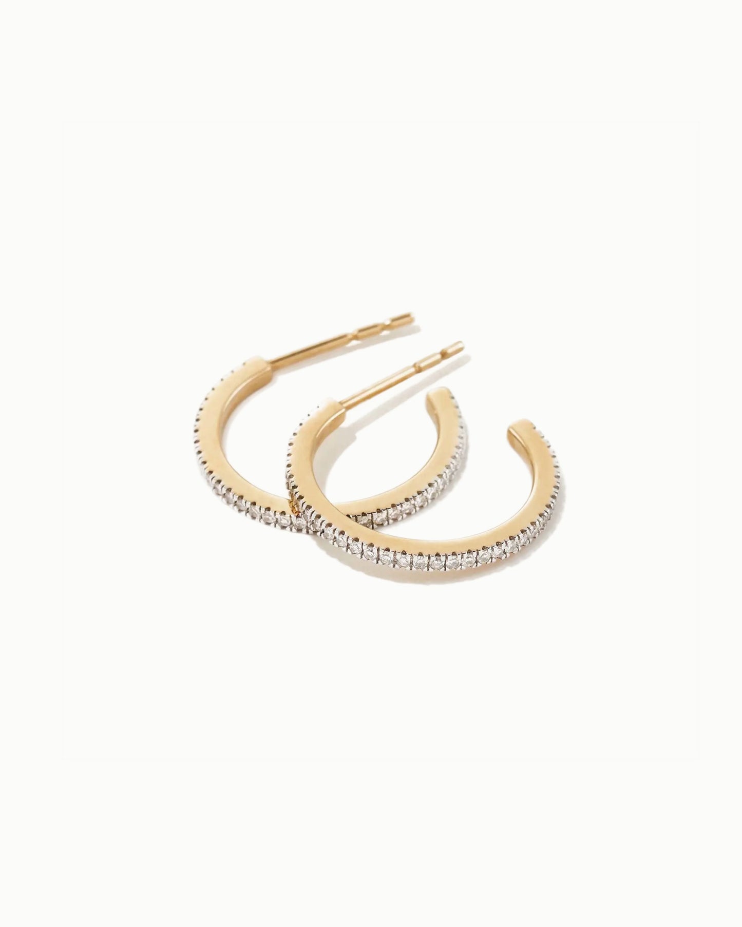 La La Land Diamond Hoop Earrings II