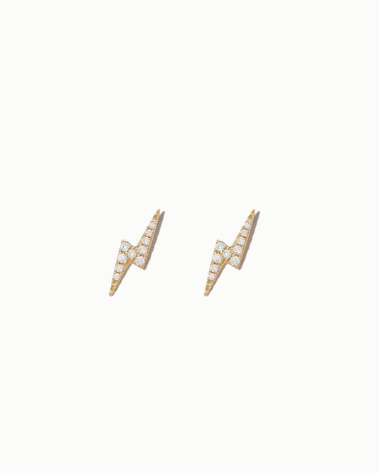 Bolt Lumi Diamond Studs