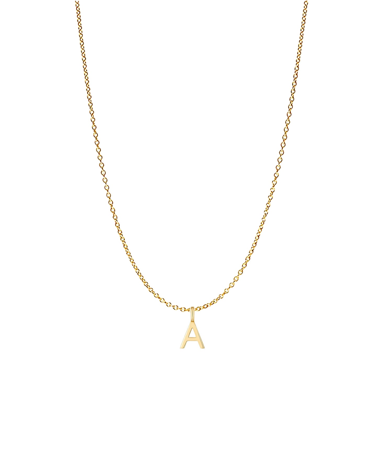 Manhattan Initial Pendant Necklace