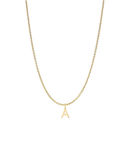 Manhattan Initial Pendant Necklace