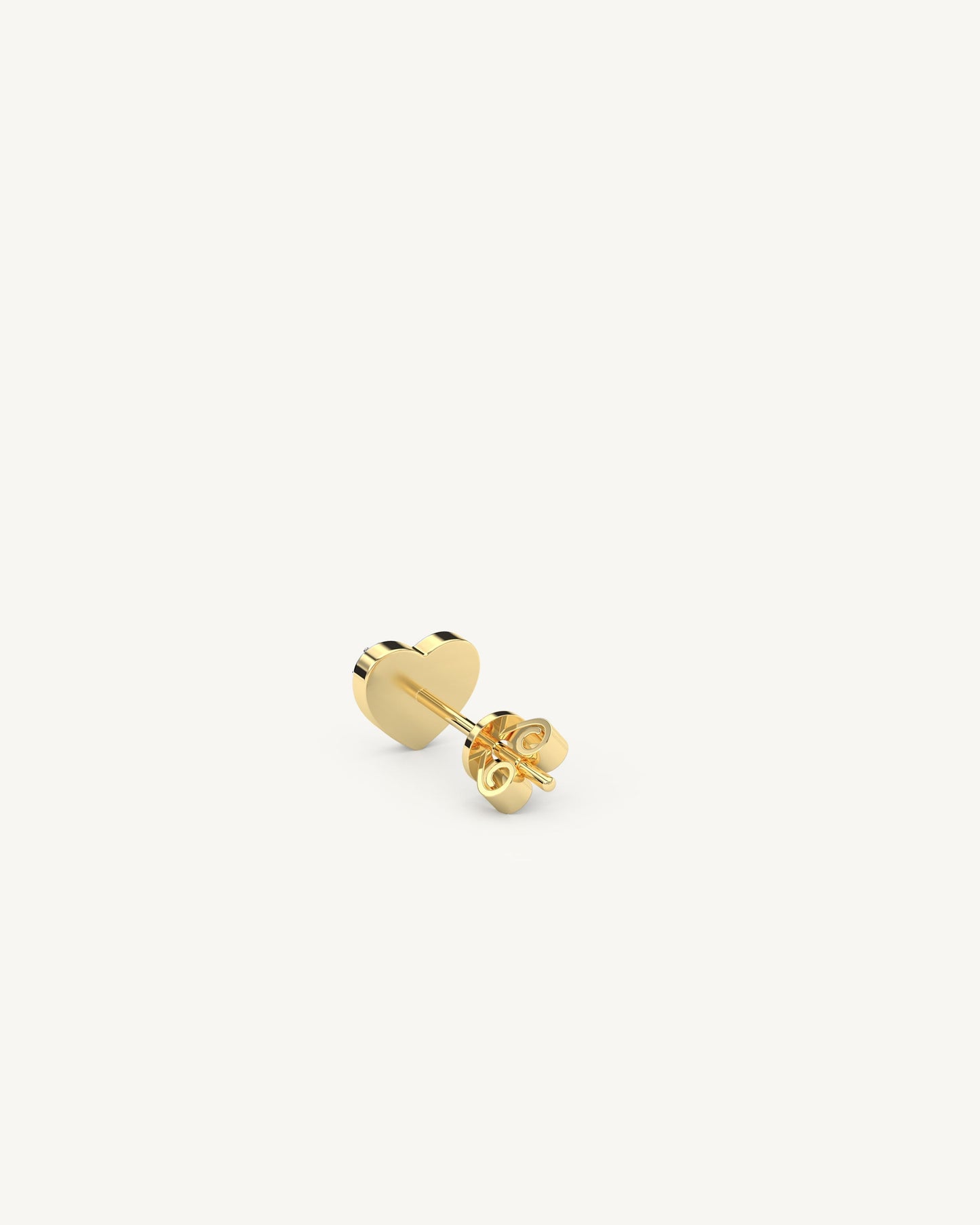 Love Letter Diamond Stud Earrings